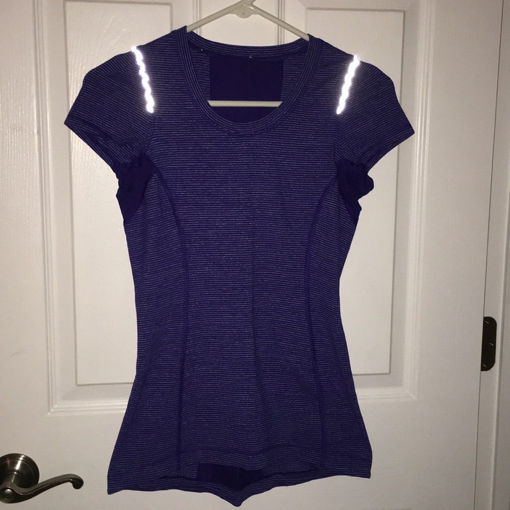 Purple Lulu Lemon workout shirt, size small